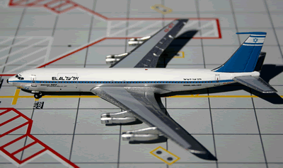 AeroClassics 1/400 イラク航空 707-300 www.JetCollector.com: Aeroclassics El Al (DELIVERY COLORS) 707