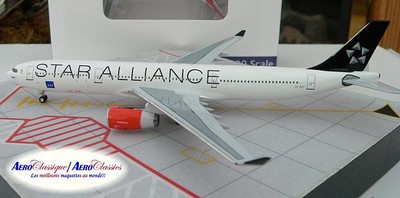 Details about   AeroClassics 1:400 SAS Scandinavian Airbus A330-300 Star Alliance SE-REF 