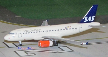 SAS A319 OY-KBP 1:400 Aeroclassics ACSAS1215