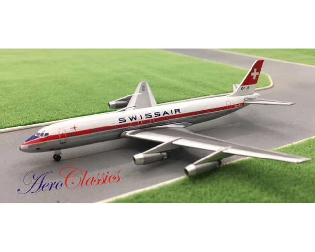 www.JetCollector.com: AEROCLASSICS SWISSAIR DC-8-32 W/GSE SET HB