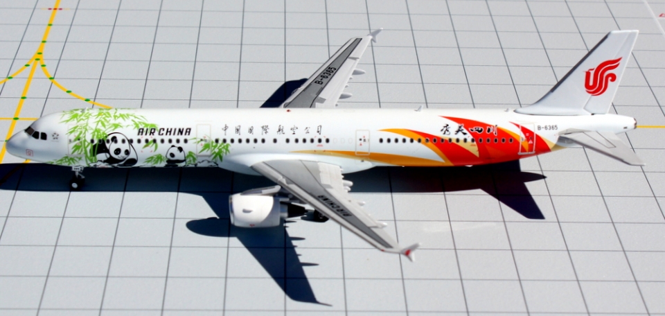 www.JetCollector.com: Air China Panda II A321 B-6365