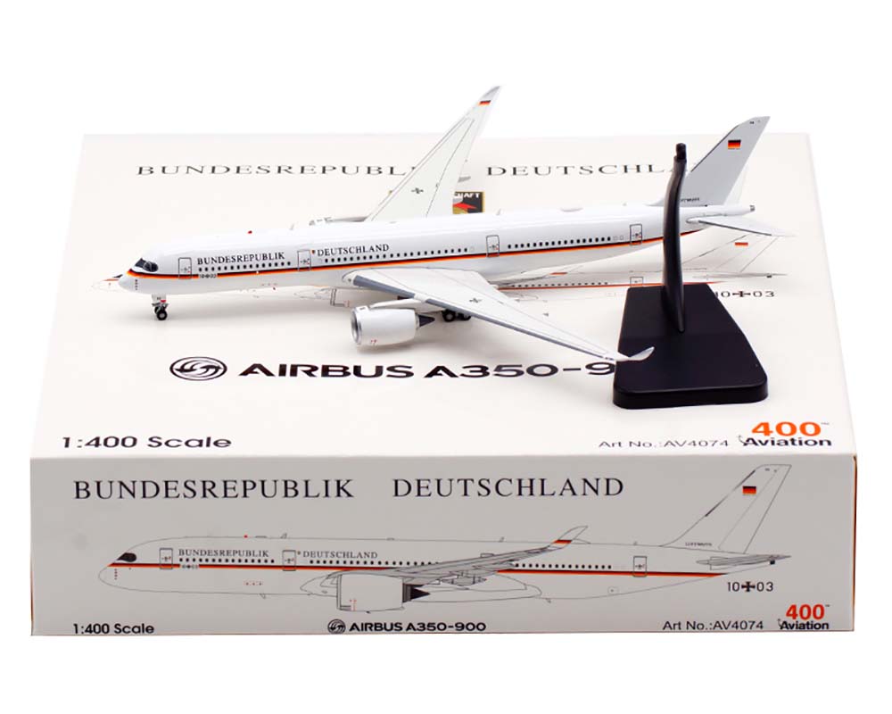www.JetCollector.com: GERMAN AIR FORCE AIRBUS A350-900 1:400 Scale