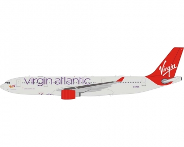 Virgin Atlantic A330-200 w/stand G-VMIK 1:200 Scale B-Models B-VR-332-IK