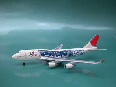 www.JetCollector.com: JAL B747-400 ('Blue Samurai 2006')