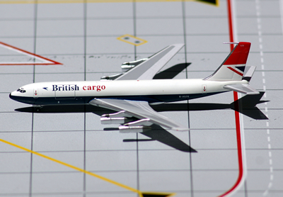 BigBird 1:500 British Airways B707-400 G-AXGX plus Herpa Wings Katalog