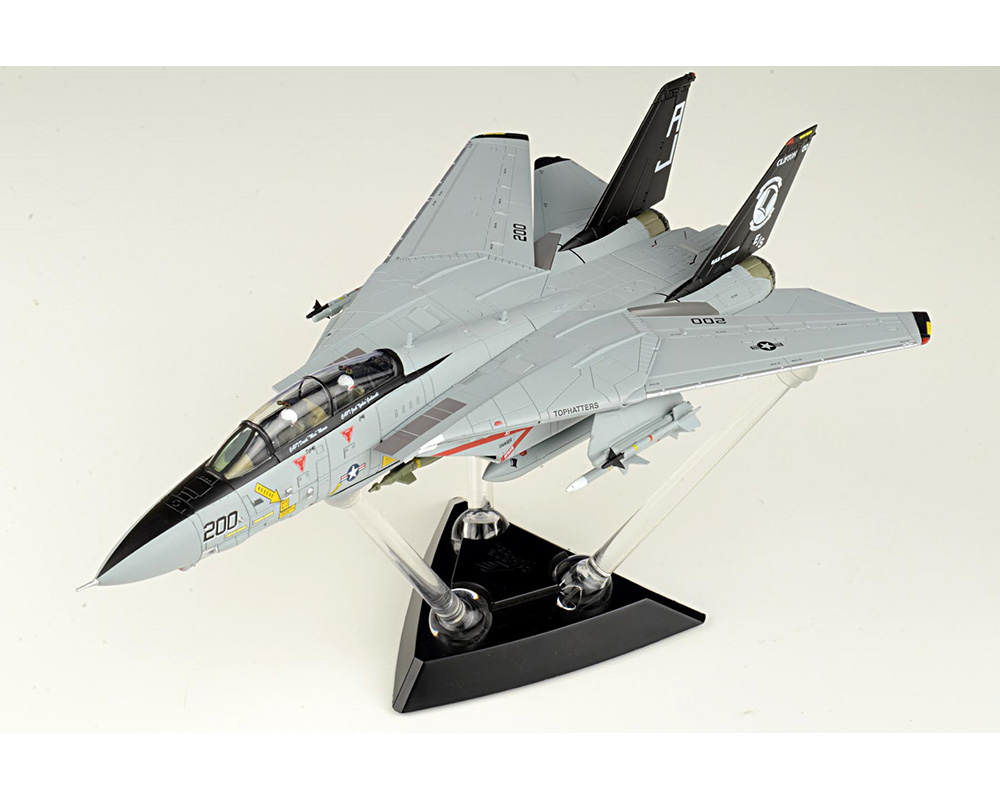 航空機・ヘリコプター Calibre Wings VF-14 Top Hatters 1/72 www.JetCollector.com: Grumman F-14A USN VF-14 Tophatters, AJ200