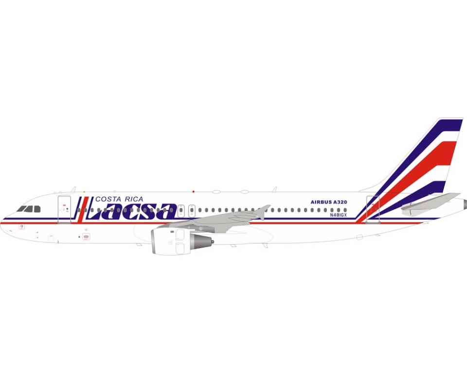 www.JetCollector.com: INFLIGHT LACSA A320 W/STAND N481GX 1:200