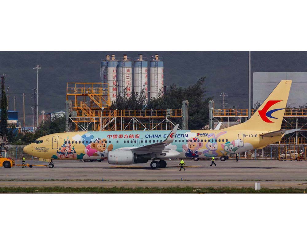 www.JetCollector.com: China Eastern B737-800 Duffy Livery B-1316 1