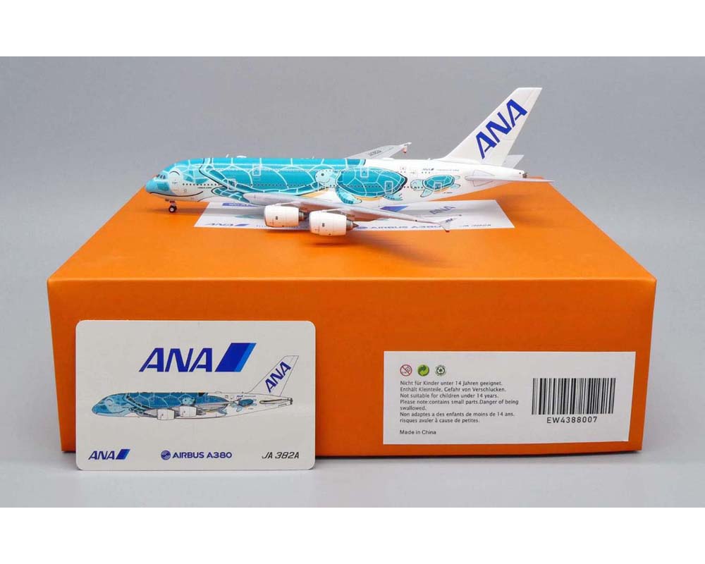 1/200 A380 Ja381a Flying Honu Ana Blue Snap Fit Model for sale online 