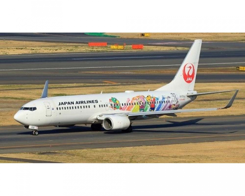 日本航空 Boeing 737-800 JA330J 1/400 www.JetCollector.com: JC WINGS JAL B737-800 SHIMAJIRO JET W