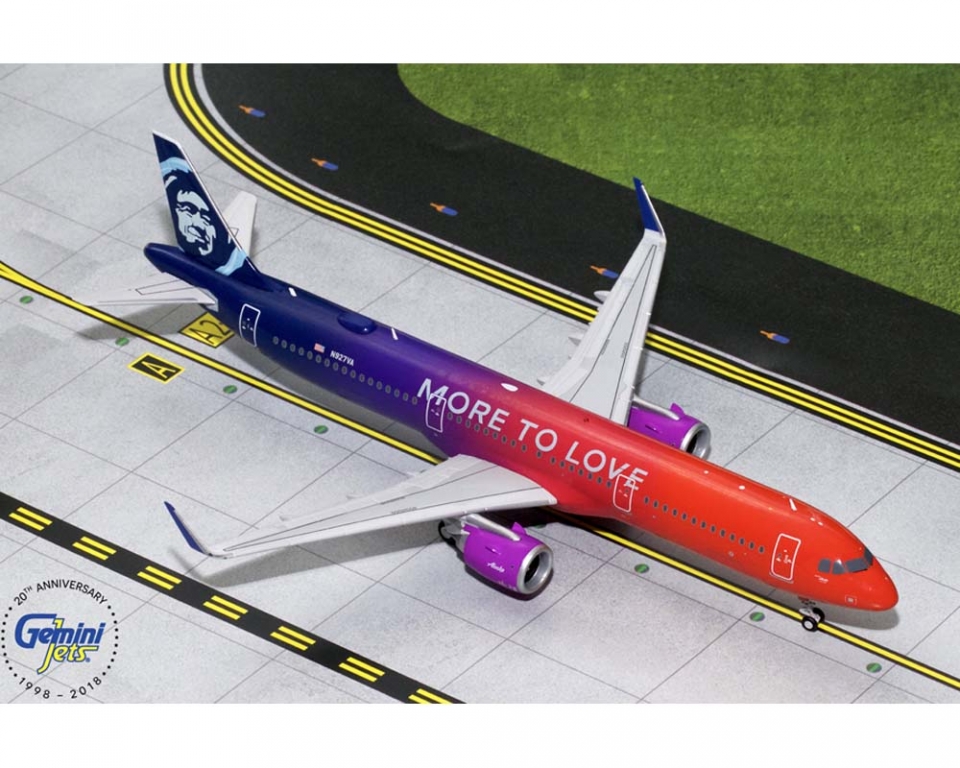 www.JetCollector.com: GEMINIJETS ALASKA AIRLINES A321neo MORE TO