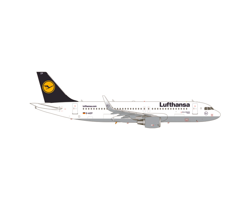 www.JetCollector.com: Lufthansa A320-200(S) (Sharklets) D-AIZP