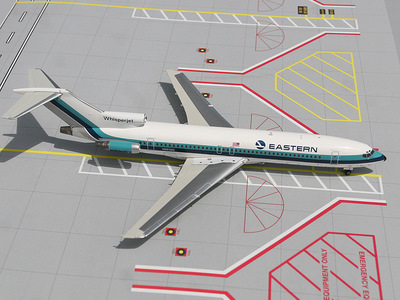 ゆっぴーページ www.JetCollector.com: Eastern 'White Top' 727-200
