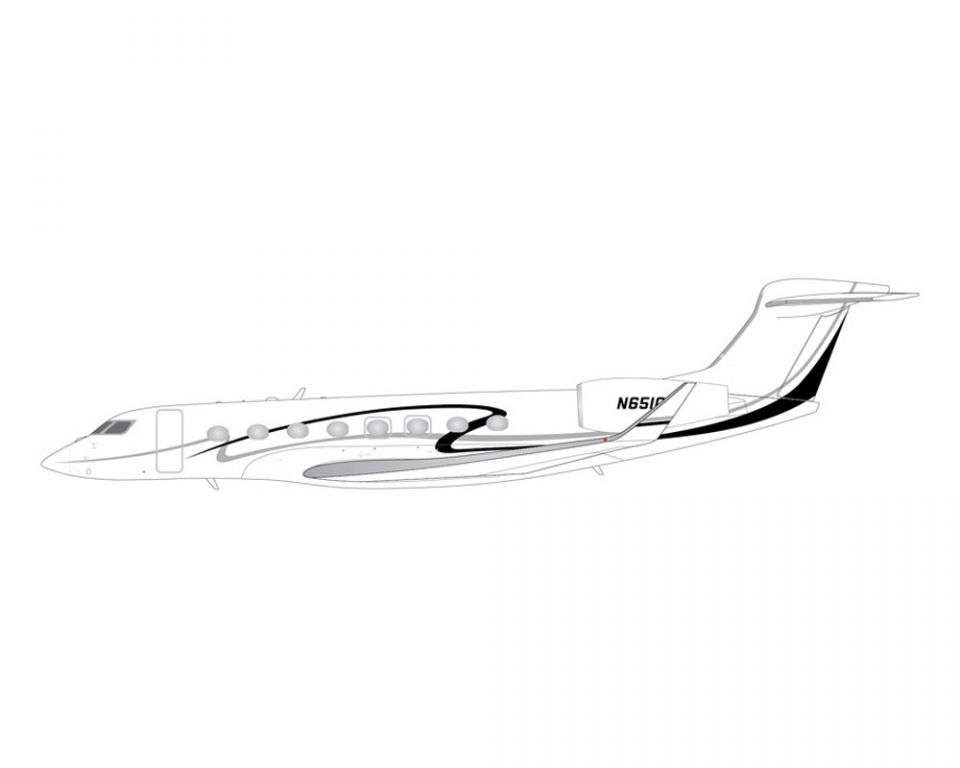 www.JetCollector.com: GEMINIJETS GULFSTREAM G650 N651GJ 1:200