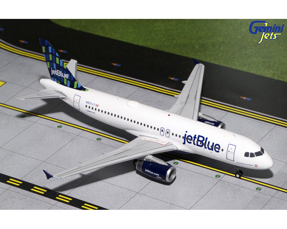 www.JetCollector.com: GEMINIJETS JetBlue A320-200 (Hi Rise Livery