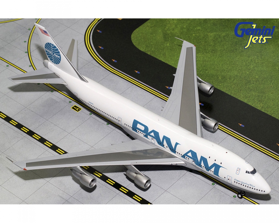 www.JetCollector.com: Pan Am B747-100 (Billboard Livery, Polished