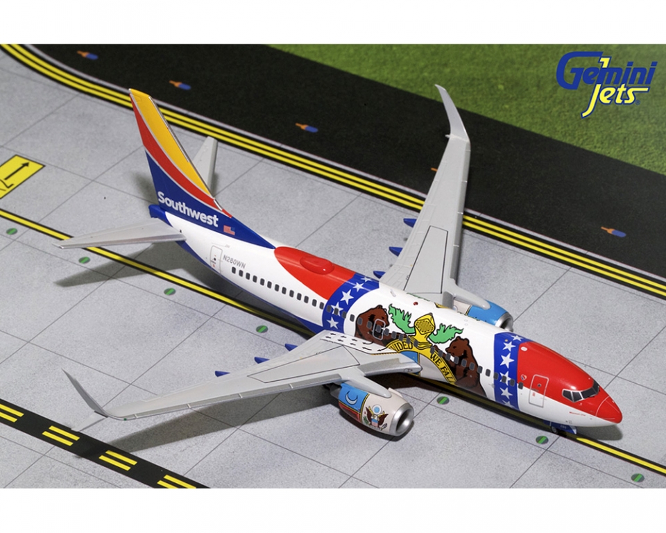 www.JetCollector.com: GEMINIJETS SOUTHWEST BOEING 737-700 MISSOURI