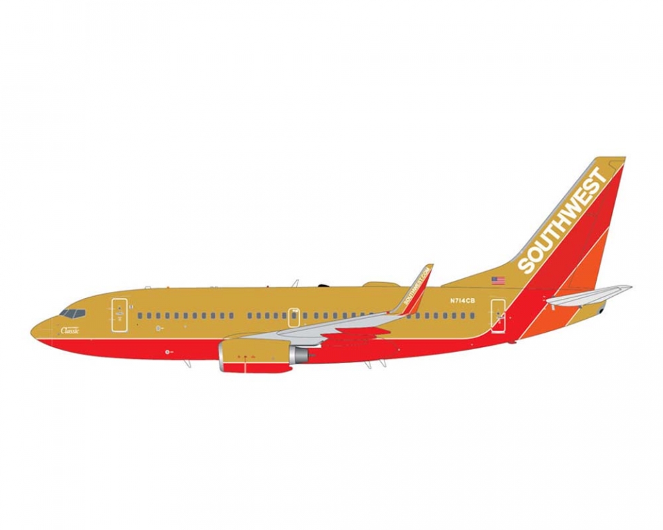 www.JetCollector.com: Southwest B737-700(W) Classic N714CB 1:200