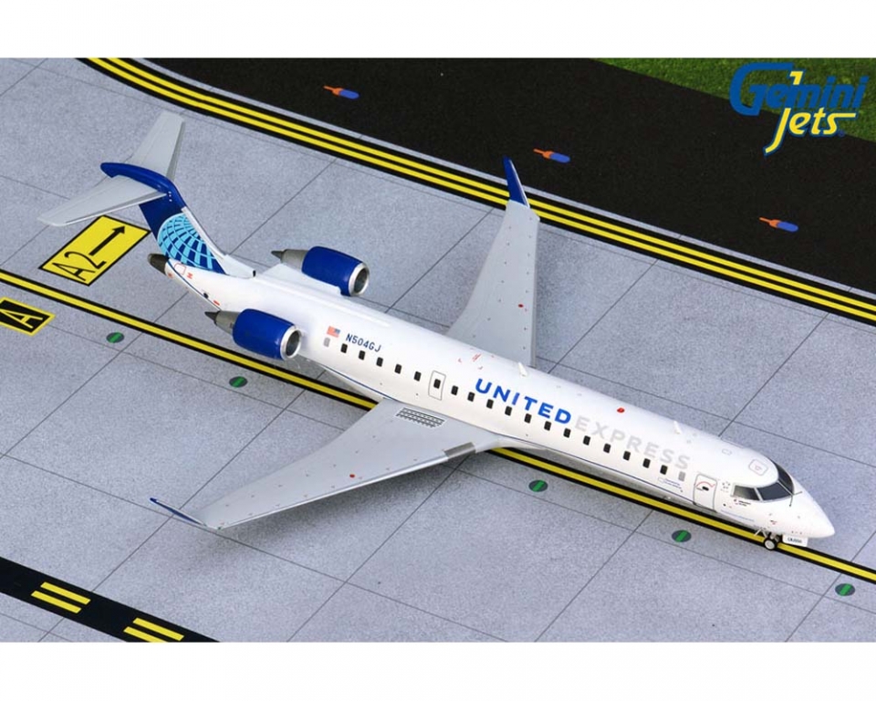 1/200 Gemini200ボンバルディア CRJ550 ユナイテッド航空 www.JetCollector.com: GEMINIJETS UNITED EXPRESS CRJ550 GoJet New