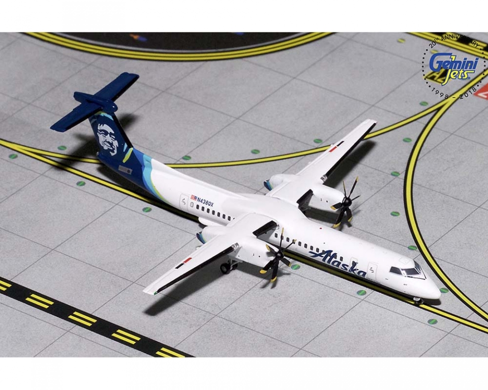 www.JetCollector.com: GEMINIJETS ALASKA AIRLINES DASH 8 Q-400 NEW