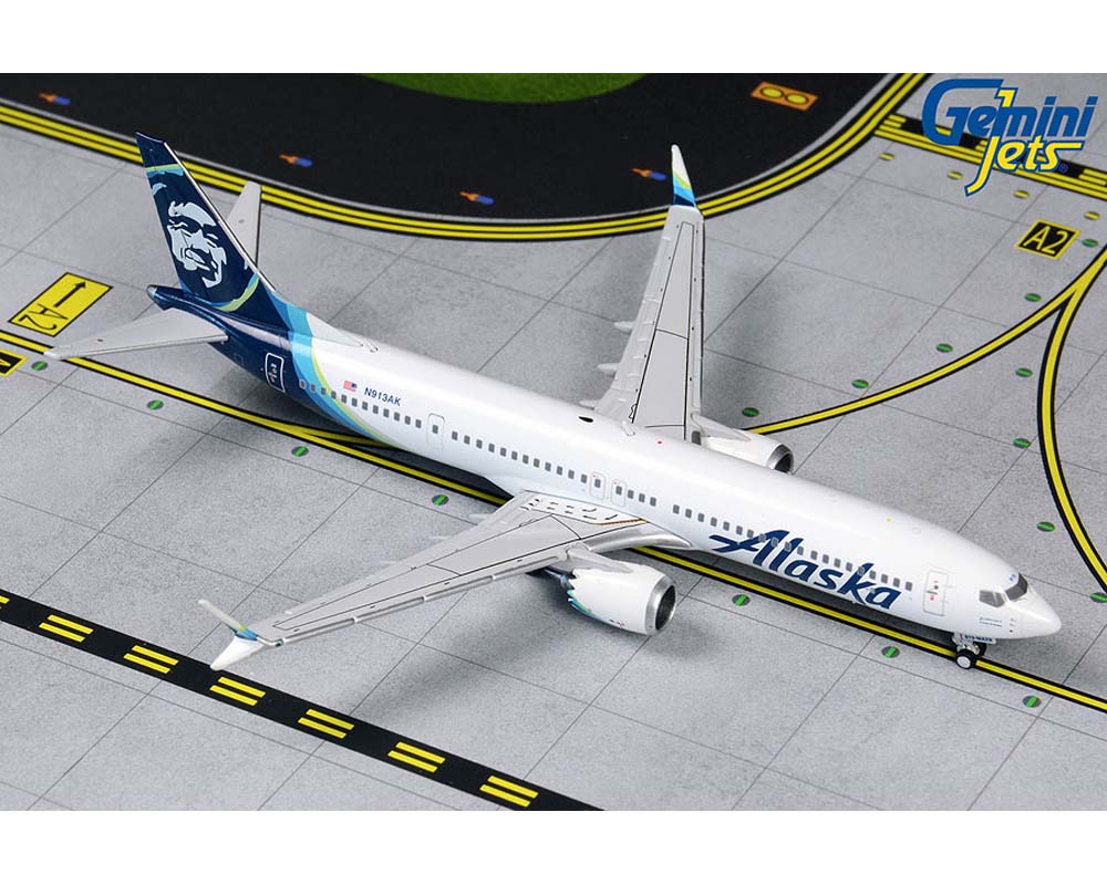 www.JetCollector.com: GEMINIJETS ALASKA AIRLINES B737 MAX9 N913AK