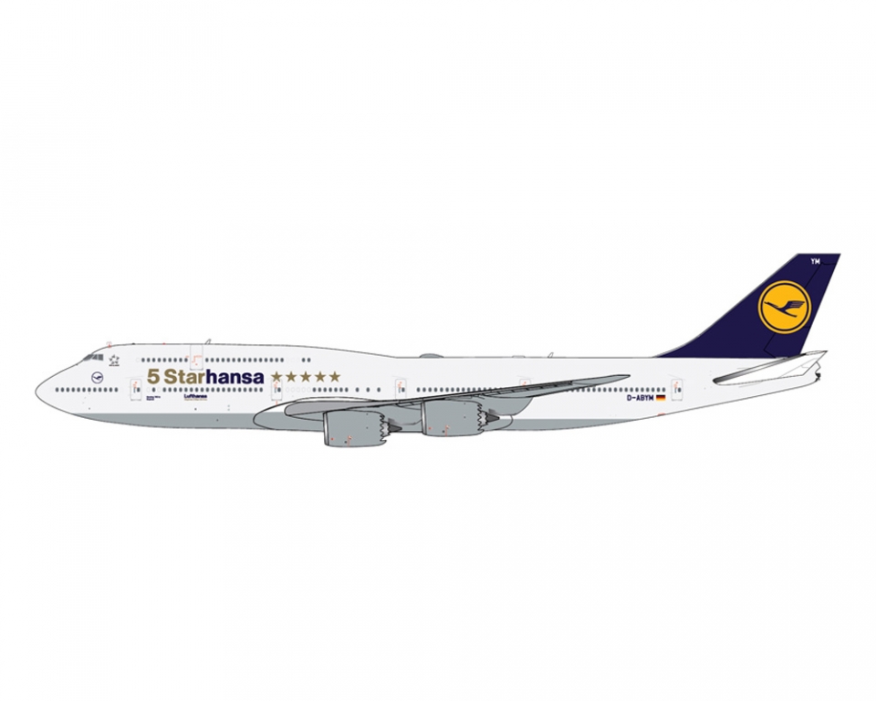www.JetCollector.com: GEMINIJETS LUFTHANSA B747-8I 5 STARHANSA D