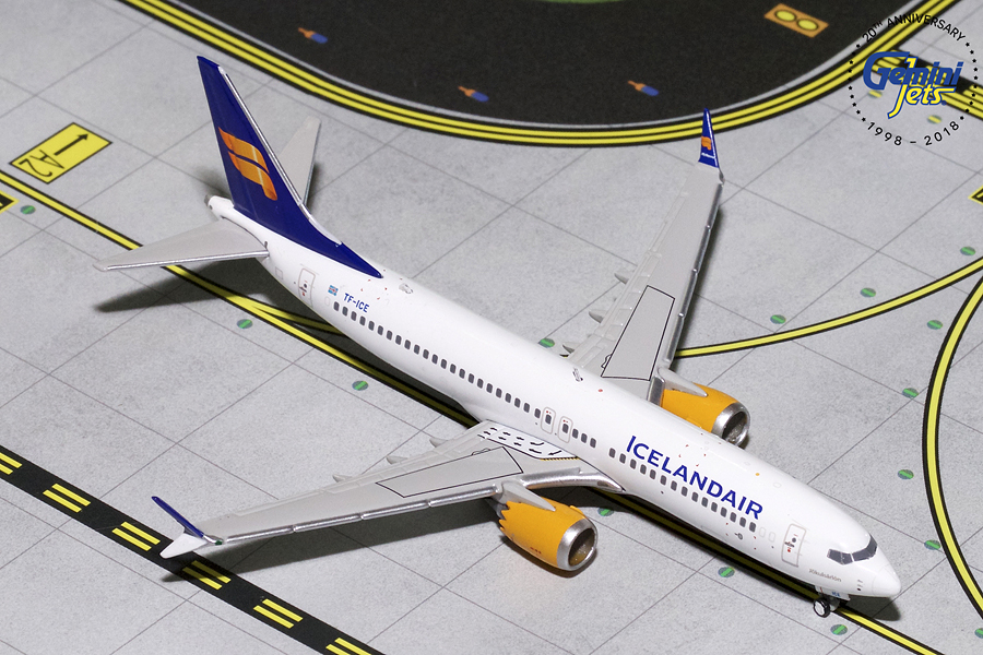 www.JetCollector.com: GEMINIJETS ICELANDAIR B737 MAX8 NEW LIVERY