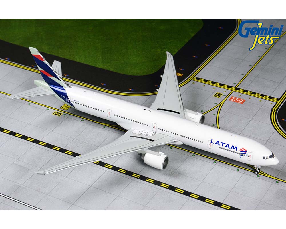 www.JetCollector.com: Latam B777-300ER PT-MUI 1:400 GeminiJets