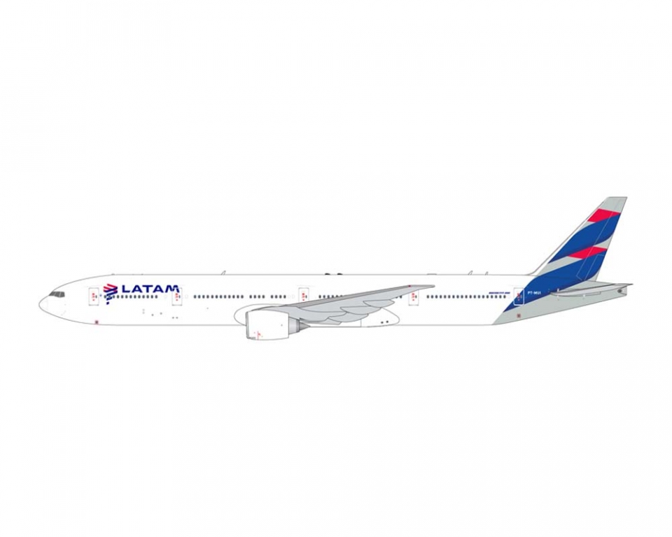 www.JetCollector.com: Latam B777-300ER PT-MUI 1:400 GeminiJets
