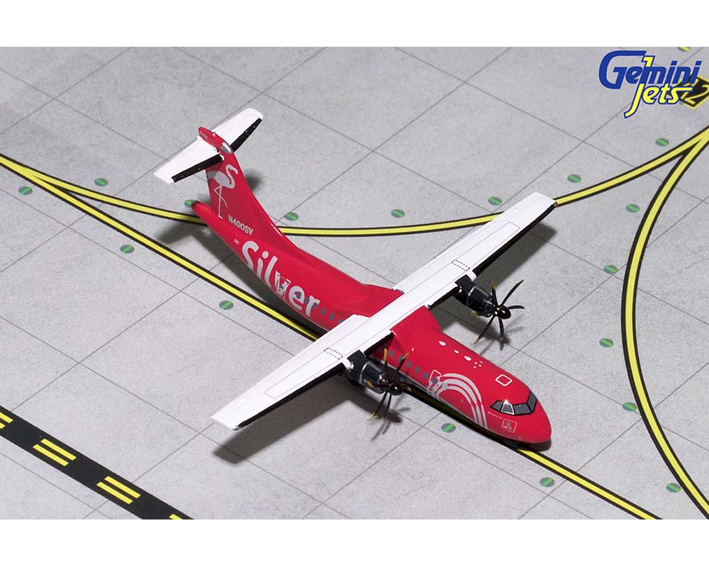 www.JetCollector.com: GEMINIJETS SILVER AIRWAYS ATR-42 N400SV 1