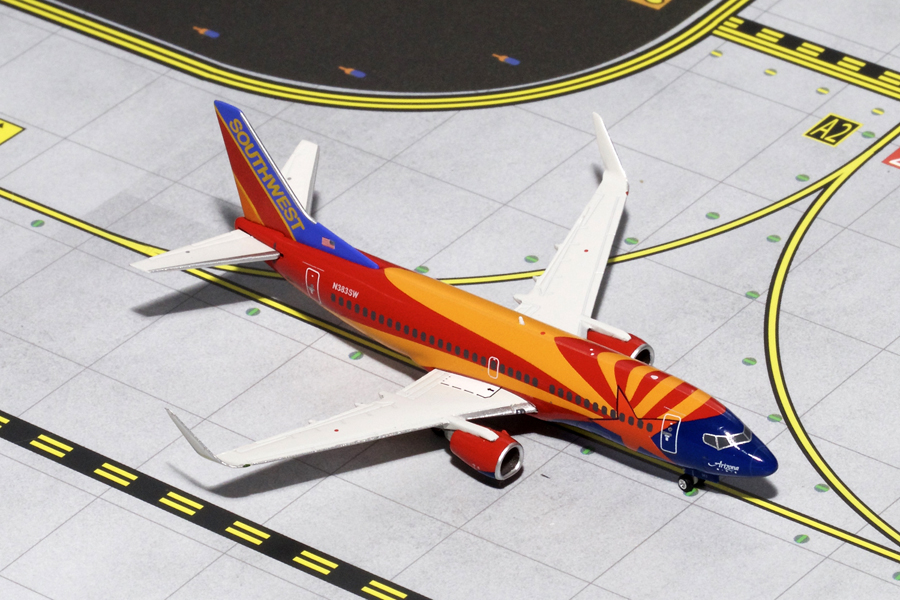 www.JetCollector.com: Southwest B737-300 Arizona Canyon Blue N383SW