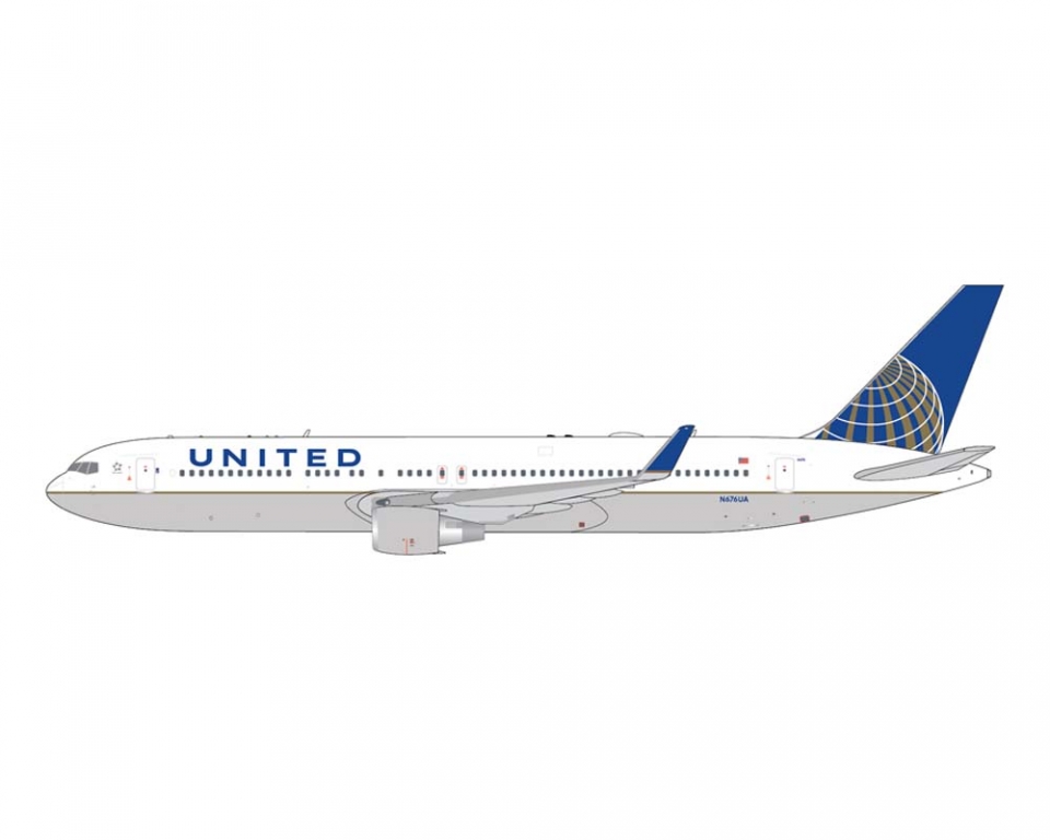 www.JetCollector.com: GEMINIJETS UNITED AIRLINES B767-300ER N676UA