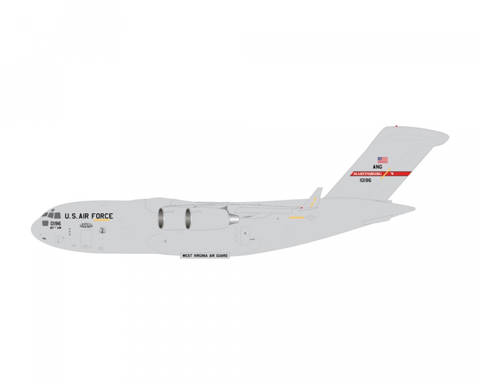www.JetCollector.com: GEMINIJETS U.S.A.F. C-17 MARTINSBURG ANG