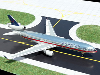 www.JetCollector.com: USAfrica MD-11 N1758B 1:400 Scale