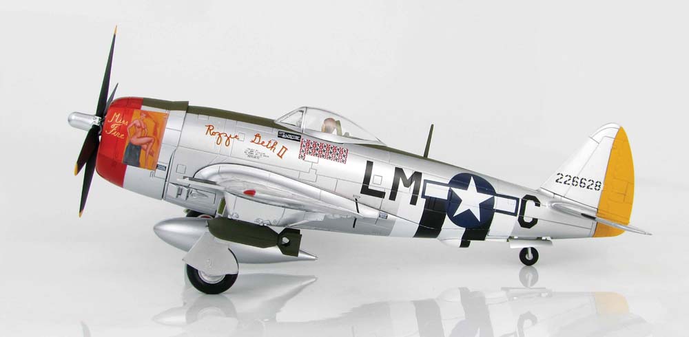 Hobby Master 1:48 HA8412 Republic P-47D Thunderbolt USAAF Rozzie Geth Miss Fire 