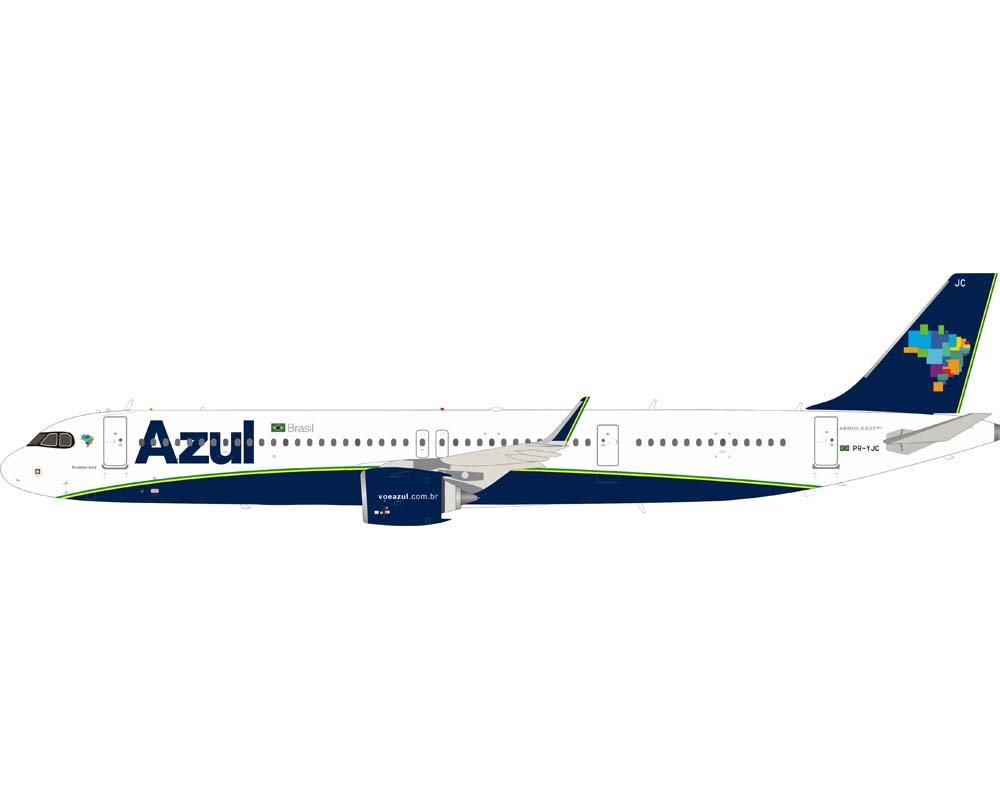 www.JetCollector.com: INFLIGHT AZUL A321 w/stand PR-YJC 1:200