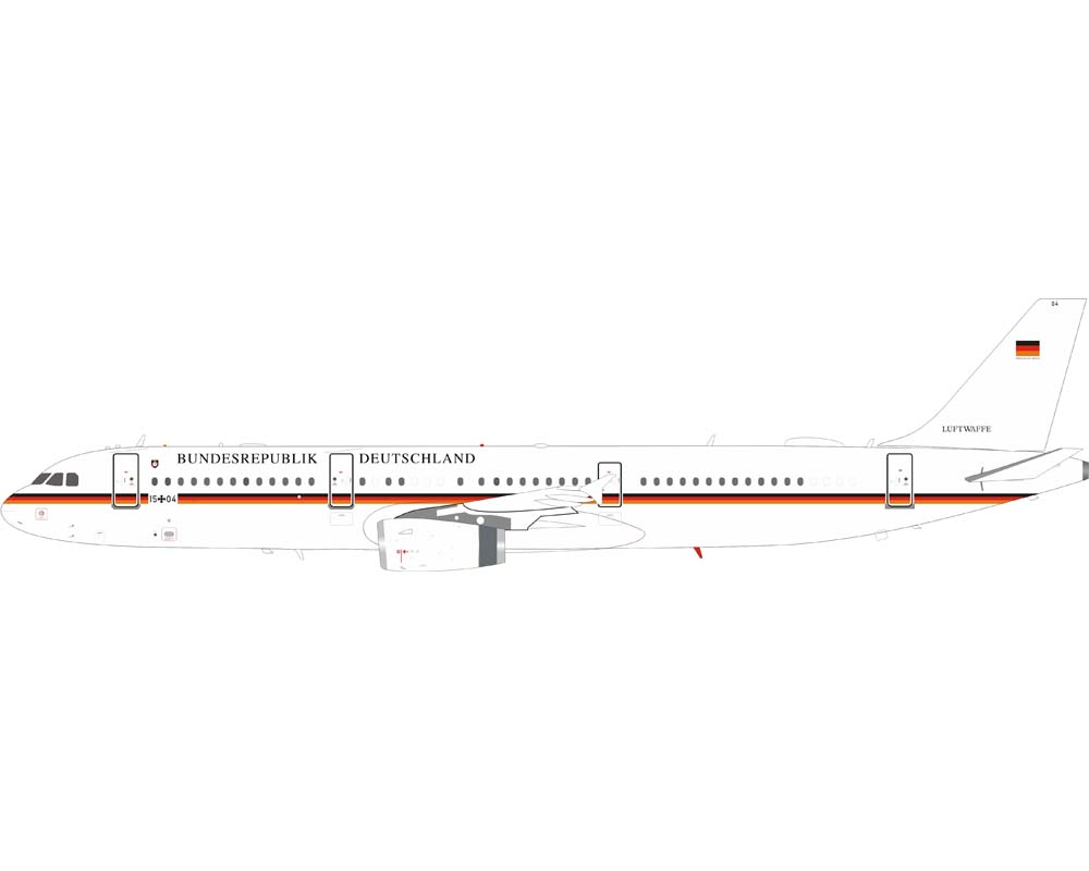 www.JetCollector.com: German Air Force A321 w/stand 1504 1:200
