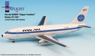 www.JetCollector.com: PanAm B737-200 'Clipper Frankfurt'