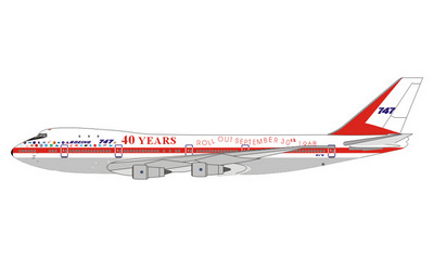 www.JetCollector.com: Boeing 747-100 40th Anniversary Roll Out