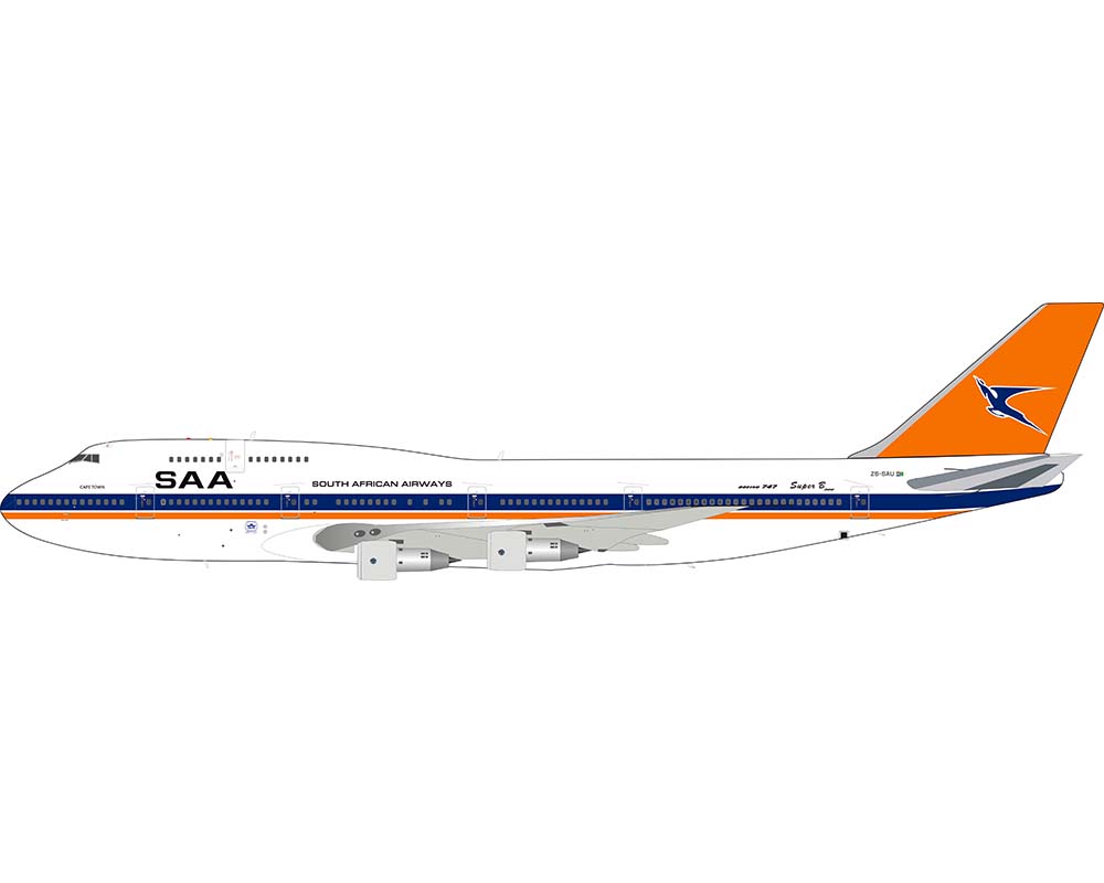 www.JetCollector.com: INFLIGHT SOUTH AFRICAN AIRWAYS B747-300 W