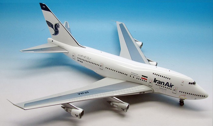 NG Model 1:400 B747SP イラン航空 EP-IAA www.JetCollector.com: Iran Air Boeing 747SP EP-IAA