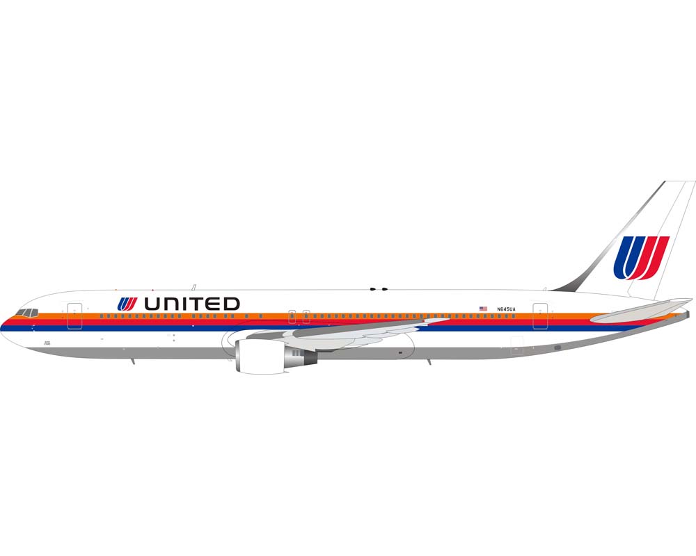 www.JetCollector.com: United Airlines B767-300 w/stand N645UA 1