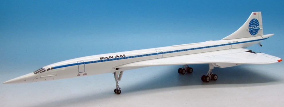 ダイキャスト製Pan Am Concorde N557PA