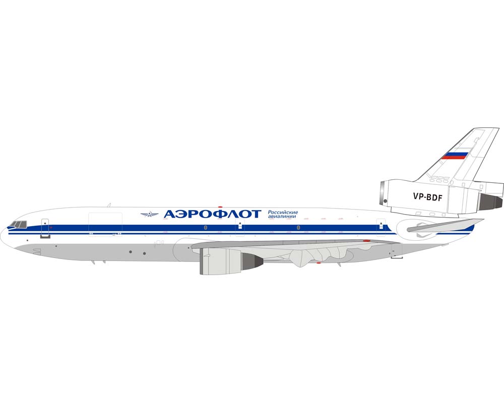 www.JetCollector.com: Aeroflot DC-10-40(F) w/stand VP-BDF 1:200
