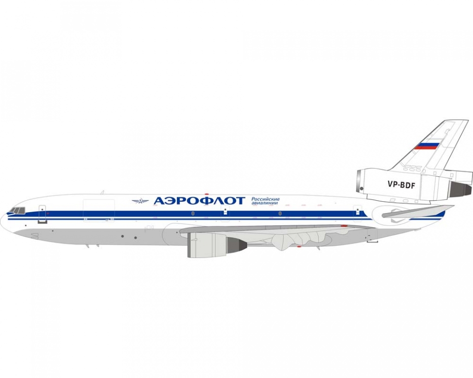 www.JetCollector.com: Aeroflot DC-10-40(F) w/stand VP-BDF 1:200