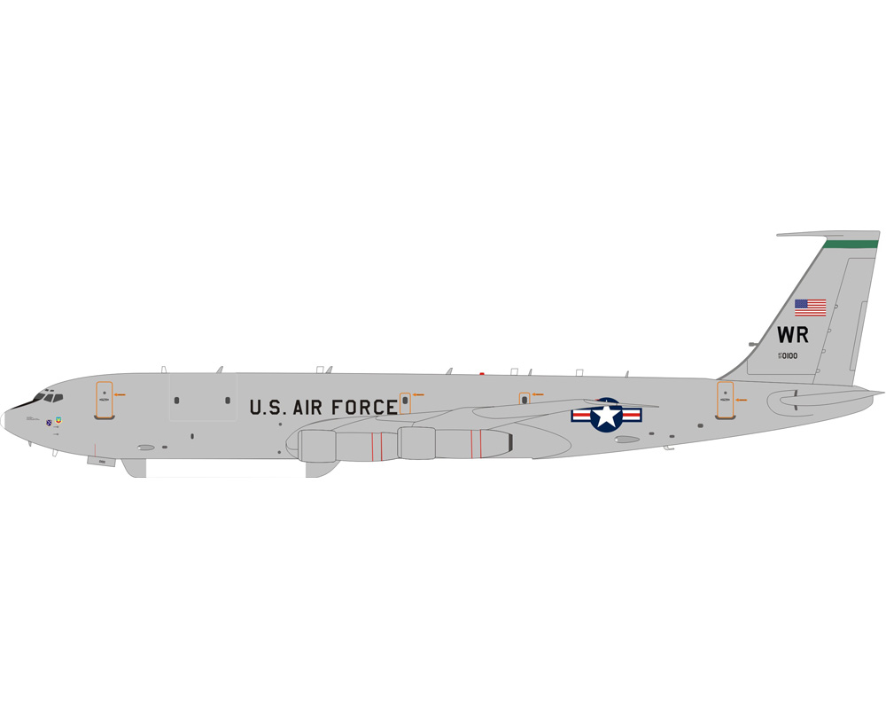 www.JetCollector.com: USAF Boeing E-8C J-Stars 707-300C 97-0201 1:200