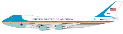 www.JetCollector.com: Inflight Air Force One VC-25A 82-8000 1:200