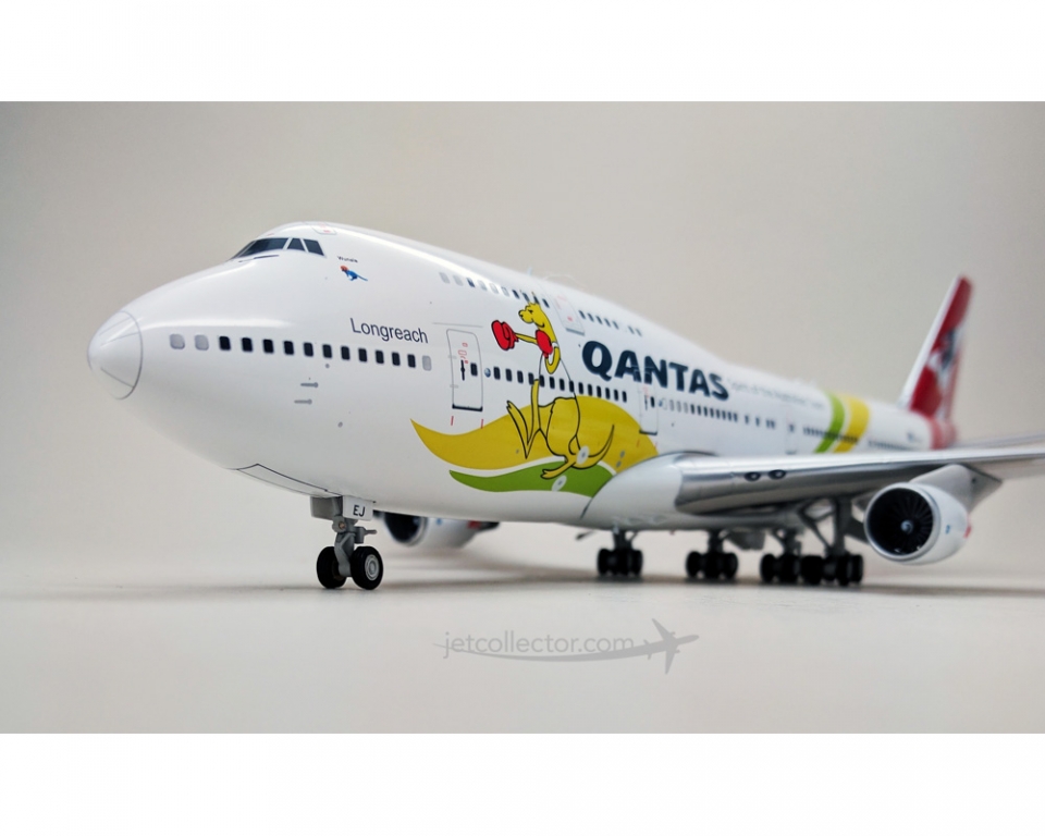 www.JetCollector.com: Qantas B747-400 Olympic 2016 Livery VH-OEJ