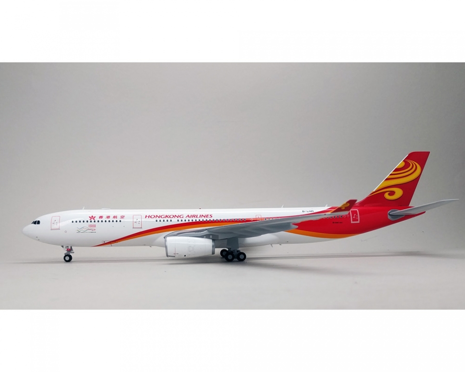 www.JetCollector.com: HONG KONG AIRLINES A330-300 B-LNR w/Stand