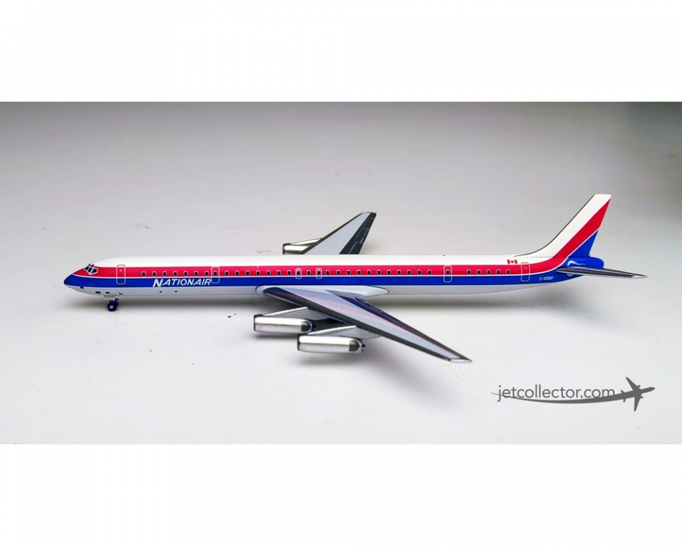 www.JetCollector.com: Aeroclassics NATIONAIR DC-8-63 C-GQBF 1:400